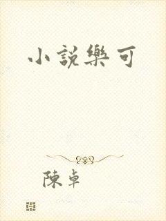 小说乐可封面