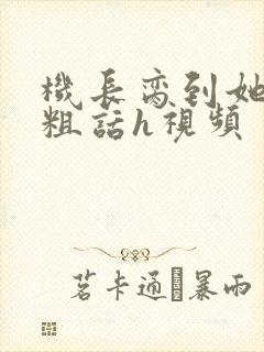 机长脔到她哭h粗话h视频