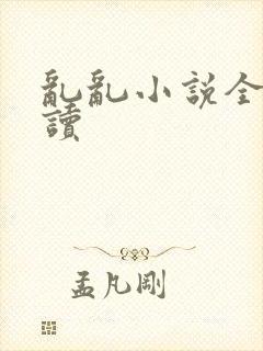 乱乱小说全文阅读