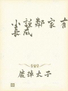 小说邻家有女初长成