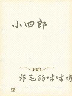 小四郎封面
