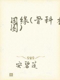 因缘(骨科 校园)