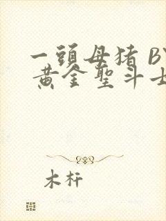 一头母猪 BY 黄金圣斗士