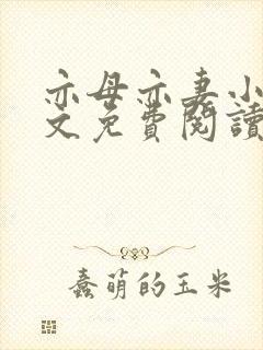 亦母亦妻小说全文免费阅读