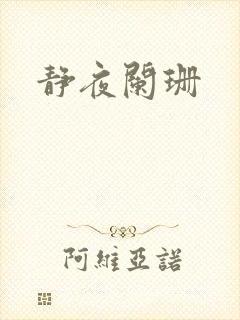静夜阑珊