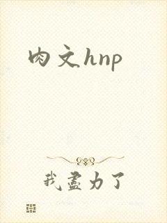 肉文hnp