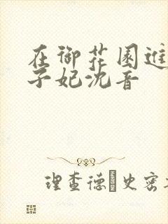 在御花园进入太子妃沈音