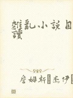 杂乱小说目录阅读