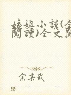 姨姐小说(全文阅读)全文阅读免费