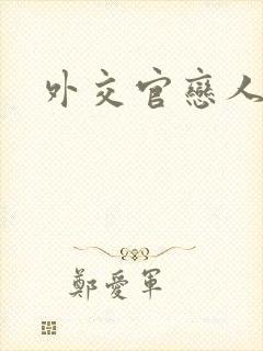 外交官恋人小说