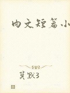 肉文短篇小说