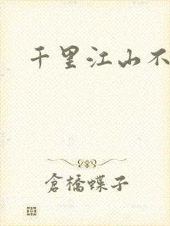 千里江山不如你封面