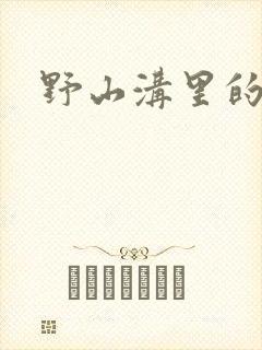 野山沟里的村庄