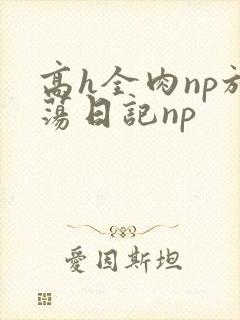 高h全肉np放荡日记np