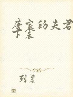 唐家的夫君们帘下衾