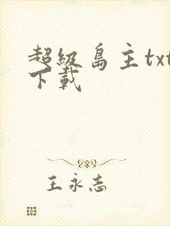 超级岛主txt下载