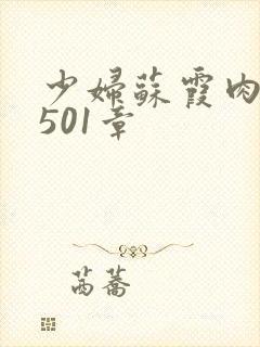 少妇苏霞肉欲第501章