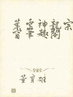 叶云神龙宗无弹窗笔趣阁封面