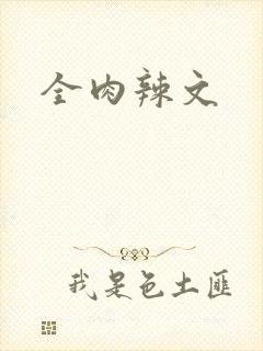 全肉辣文封面