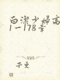 白洁少妇高义第1一178章