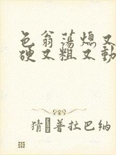 色翁荡熄又大又硬又粗又动态图