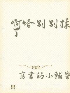 啊哈别别揉那处了