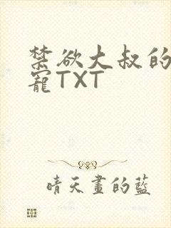 禁欲大叔的心尖宠TXT