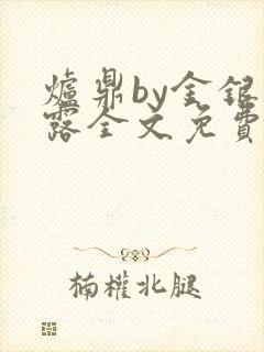 炉鼎by金银花露全文免费阅读笔趣阁