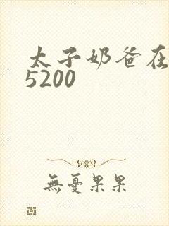 太子奶爸在花都5200