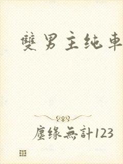 双男主纯车骨科封面