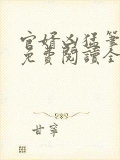 官婿凶猛笔趣阁免费阅读全文