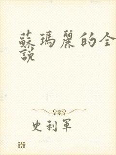 苏玛丽的全部小说