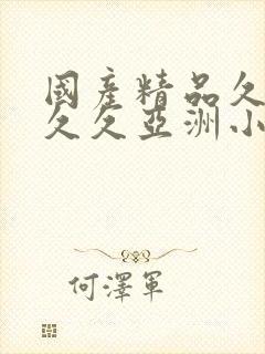 国产精品久久久久久亚洲小说