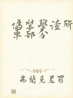 伪装学渣所有开车部分