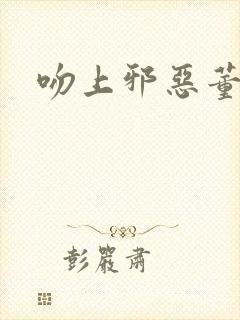 吻上邪恶董事长封面