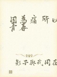 因为痛 所以叫青春封面