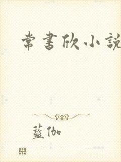 常书欣小说封面