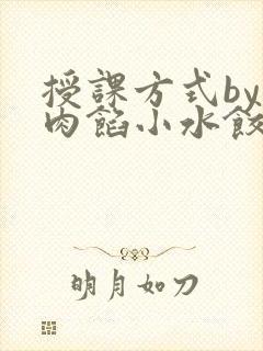 授课方式by 肉馅小水饺