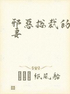 邪恶总裁的娇宠妻封面