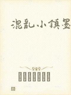 混乱小镇墨池砚封面