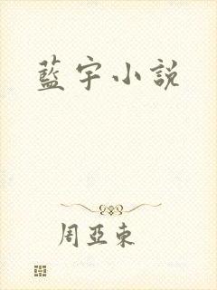 蓝宇小说