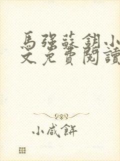 马强苏钥小说全文免费阅读最新章节封面