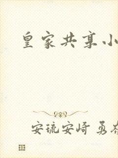 皇家共享小公主封面