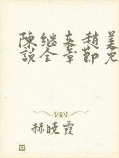 陈继来赵美媛小说全章节免费阅读