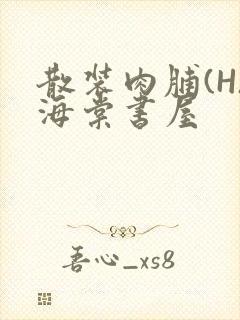 散装肉脯(H)海棠书屋封面
