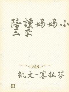 陪读妈妈小说第三季