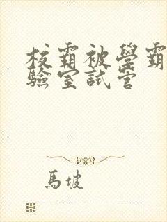 校霸被学霸压实验室试管