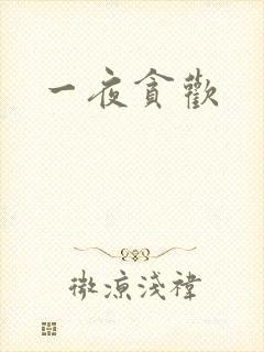 一夜贪欢