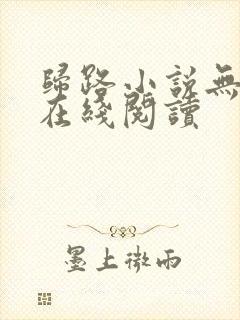归路小说无删减在线阅读封面