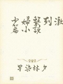 少妇系列激情短篇小说封面